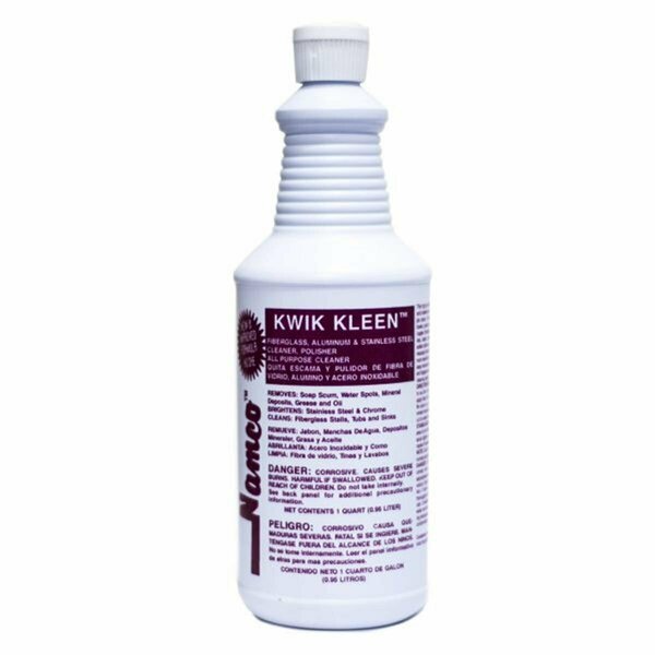 Namco Kwik Kleen, Fiberglass Cleaner, 1 qt., 12PK NA379312